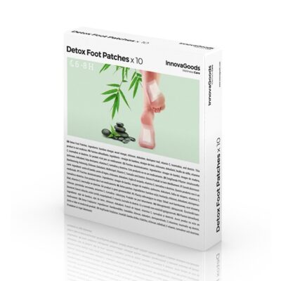 Plastry Detoksykacyjne do Stóp InnovaGoods (10 sztuk)