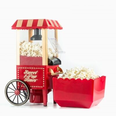 Maszynka do Popcornu 1200W Czerwona