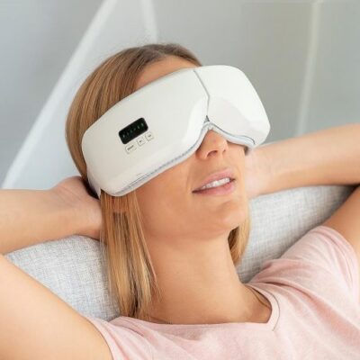 Urządzenie do masażu oczu ze sprężonym powietrzem