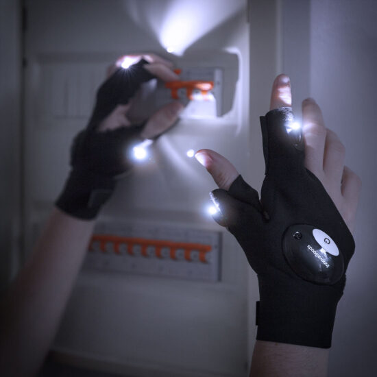 Rękawiczki Gleds InnovaGoods ze światłem LED 2 szt
