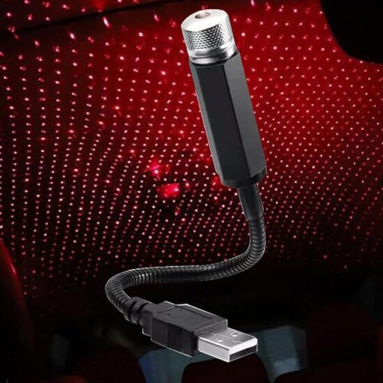 Lampa projekcyjna samochodu USB - obrazek 2
