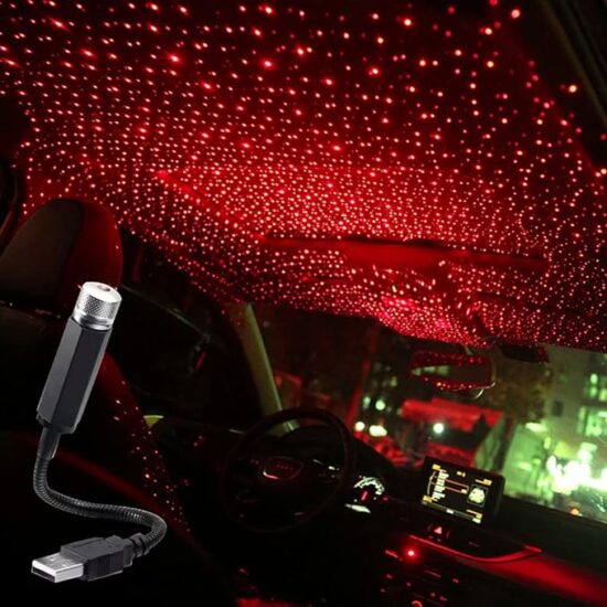 Lampa projekcyjna samochodu USB - obrazek 3
