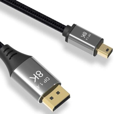 Kabel Mini DP do DisplayPort 8K