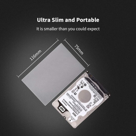 Obudowa Dysku Twardego SATA HDD SSD 2,5" USB C - obrazek 3