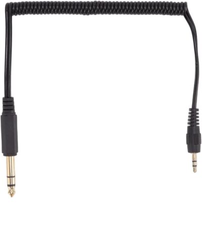 Kabel adaptera dźwięku,  kabel zwijany 6,35 mm do 3,5 mm