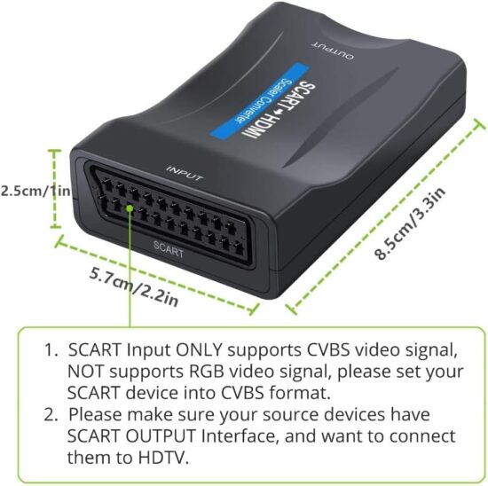 Konwerter Scart na  Hdmi - obrazek 5