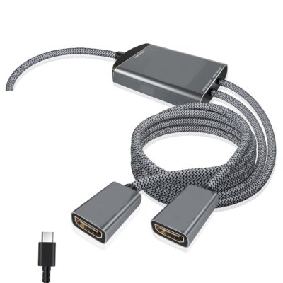 Rozgałęziacz HDMI na USB C