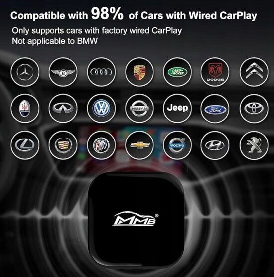 MMB Tv Box Bezprzewodowy adapter Carplay - obrazek 2