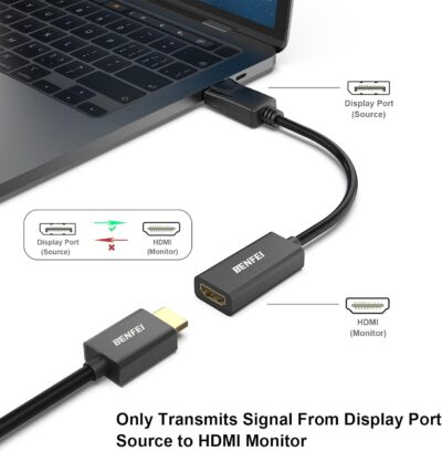 BENFEI Adapter Displayport na HDMI