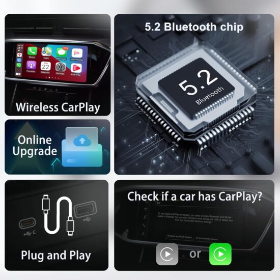 MMB Tv Box Bezprzewodowy adapter Carplay - obrazek 3