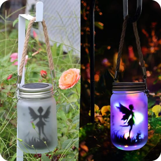 Solarna Lampa Wisząca Led 2 szt. - obrazek 3