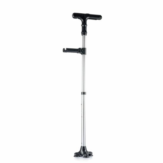 Laska Rozsuwana z LED, Alarmem i Uchwytem Mechanicznym Hannde - obrazek 11