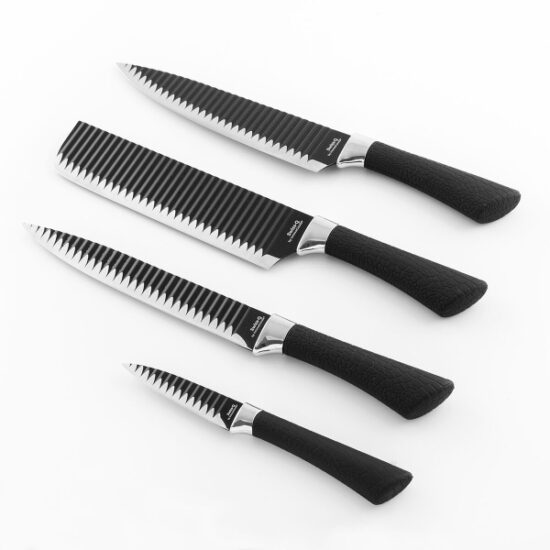 Zestaw noży Black Shark Swiss·Q Namiutsu 4 Części - obrazek 3