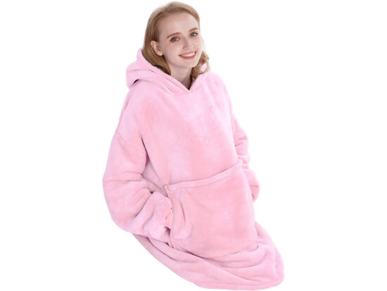 Ciepła Bluza Koc Oversize XXL 2w1 - obrazek 3
