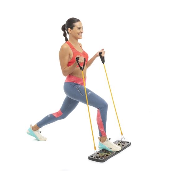 Deska do Pompek Push-Up z Taśmami Oporowymi i Przewodnikiem po Ćwiczeniach - obrazek 3