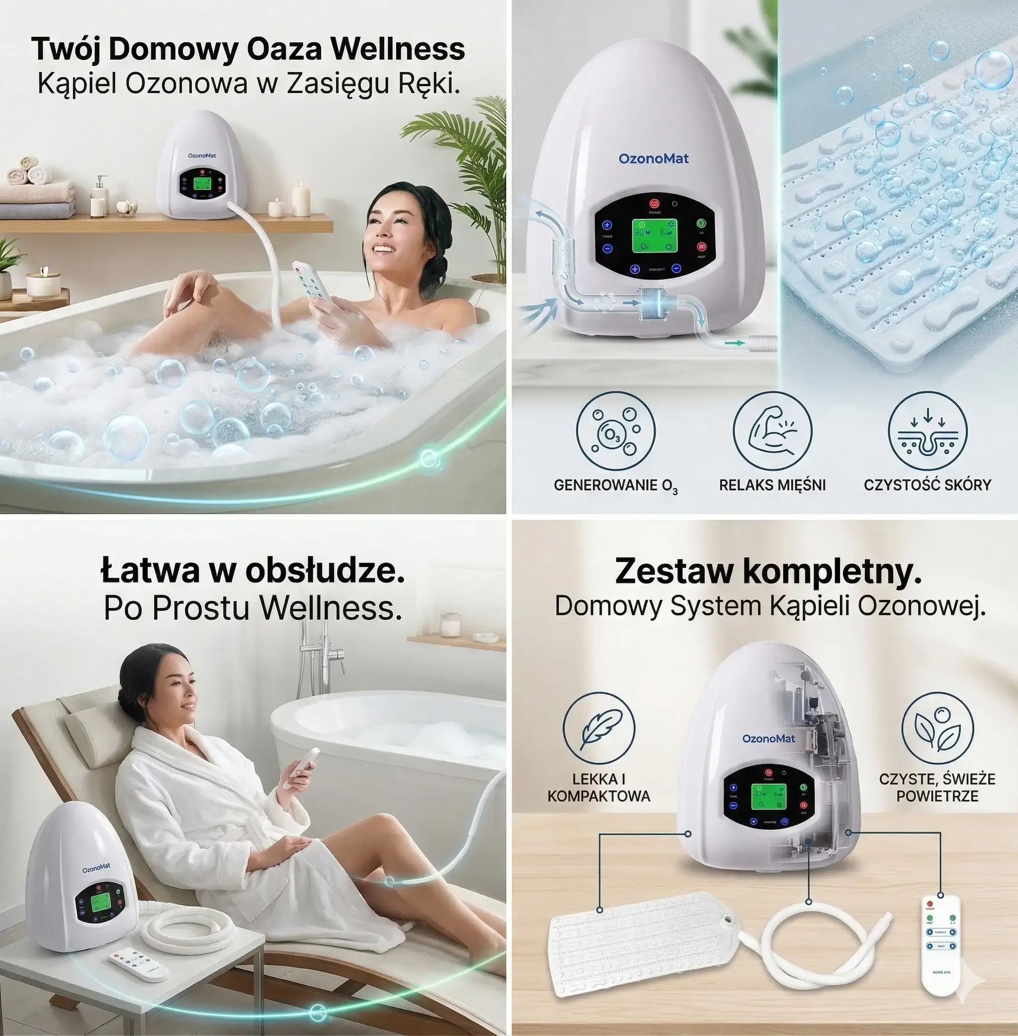 kąpiel ozonowa do domu