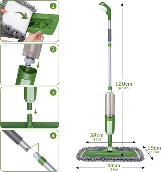 mop wymiary