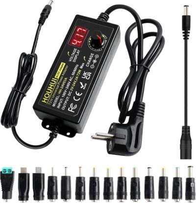 Regulowany zasilacz sieciowy 3A, 72W, zasilacz AC DC 3-24V