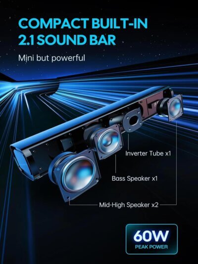 Soundbar MEVOSTO D7 5.1.4 60 W czarny