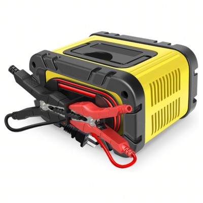 Prostownik z Boosterem do Akumulatorów 12/24V Ładowarka Mikroprocesorowa