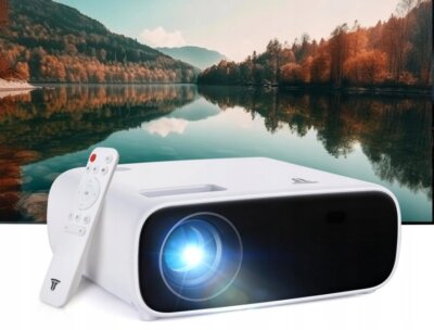 Projektor Full HD 1080p 5G WiFi z głośnikiem