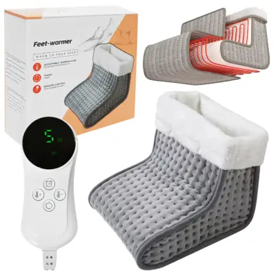 Ogrzewacz Do Stóp Nóg  Z Pilotem Miękki 9 Poziomów