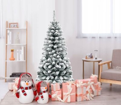 Sztuczna zimowa choinka 128 cm