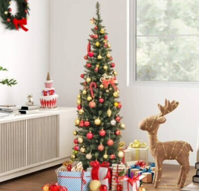 Sztuczna Choinka Costway 151 – 160 cm