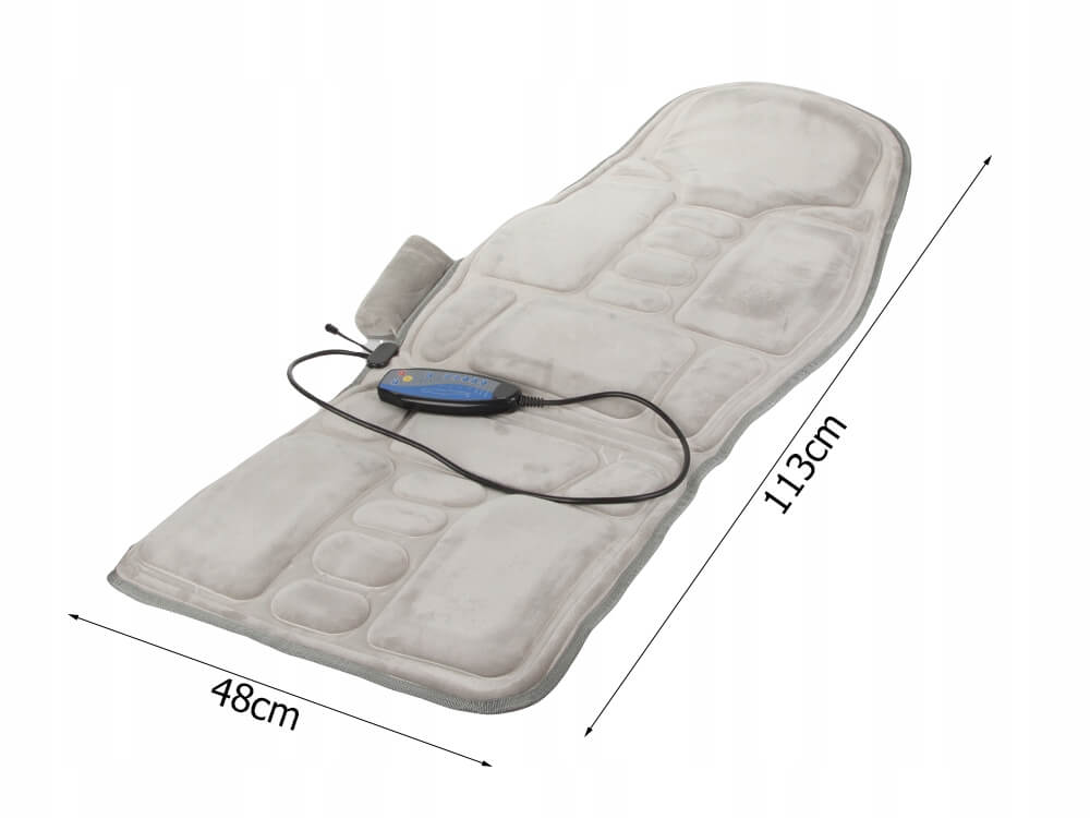 mata z masazem wymiary