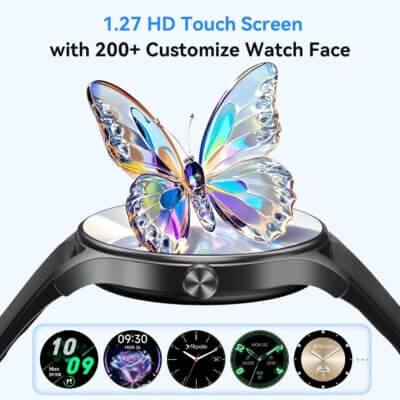 Smartwatch Fitpolo czarny  DR06