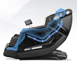 Fotel masujący z szyną L-trac