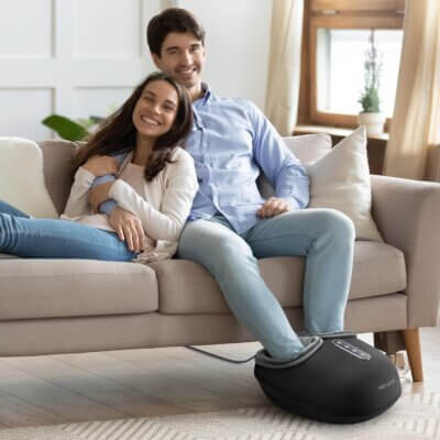 Masażer do Stóp z Funkcją Grzania i Kompresją Powietrzną