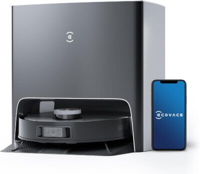 Robot Odkurzająco-Mopujący ze Stacją Czyszczącą 3w1 ECOVACS DEEBOT X1 TURBO