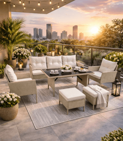 zestaw mebli ogrodowych