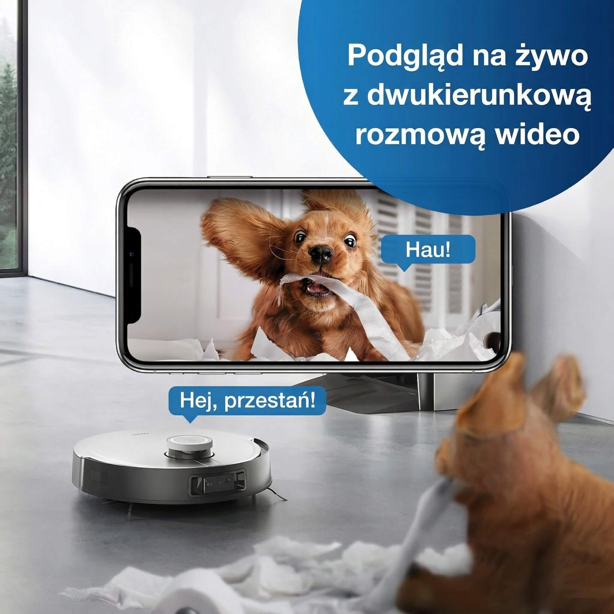 Robot Odkurzająco-Mopujący ze Stacją Czyszczącą 3w1 ECOVACS DEEBOT X1 TURBO - obrazek 7