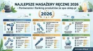 Najlepsze Masażery Ręczne 2026 – Porównanie i Ranking produktów ze spa-sklep.pl